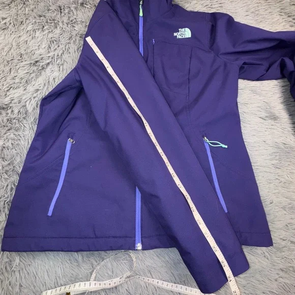 The North Face Apex Elevation‎ Purple Jacket Womens Large Winter Coat Snow Rain - Picture 10 of 16